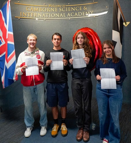 GCSE success celebrated at Camborne Science and International Academy GCSE success celebrated at Camborne Science and International Academy