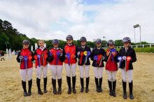 Camborne equestrian team gallop to victory at show jumping event Camborne equestrian team gallop to victory at show jumping event